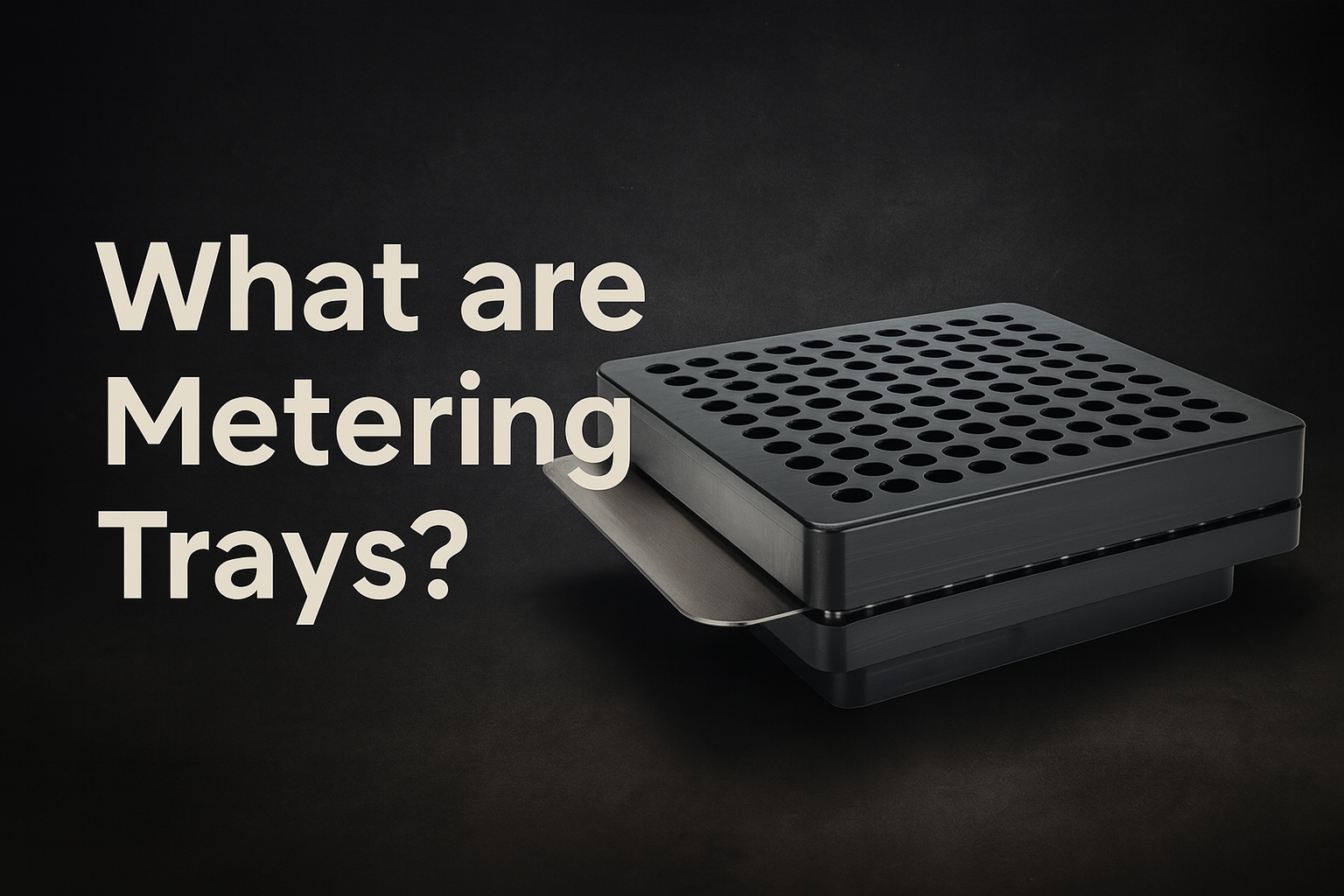 Optimise your pre roll production using metering trays