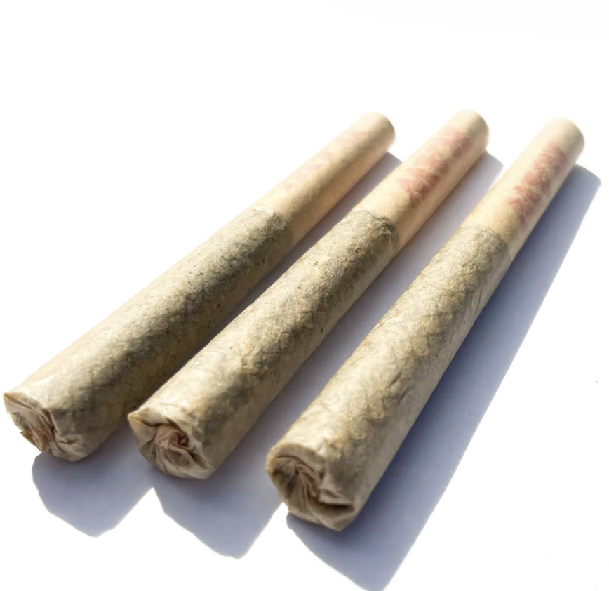 Dutch Crown close pre-rolls on a dispensary shelf
